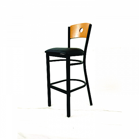 Circle Series Barstool, Supports Up to 300 lb, 28.5