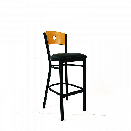 Circle Series Barstool, Supports Up to 300 lb, 28.5