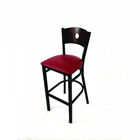 Circle Series Barstool, Supports Up to 300 lb, 28.5