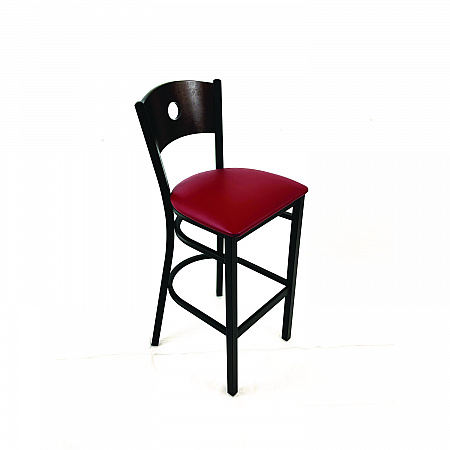 Circle Series Barstool, Supports Up to 300 lb, 28.5