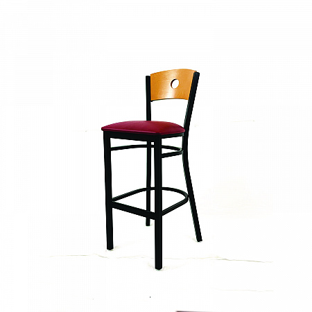 Circle Series Barstool, Supports Up to 300 lb, 28.5