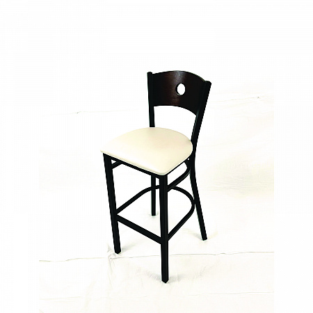 Circle Series Barstool, Supports Up to 300 lb, 28.5