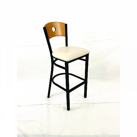 Circle Series Barstool, Supports Up to 300 lb, 28.5