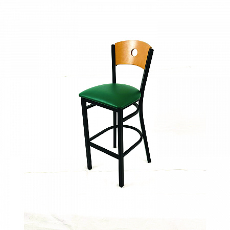 Circle Series Barstool, Supports Up to 300 lb, 28.5