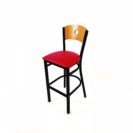 Circle Series Barstool, Supports Up to 300 lb, 28.5