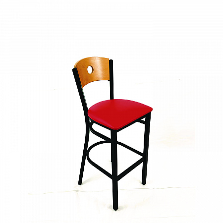 Circle Series Barstool, Supports Up to 300 lb, 28.5