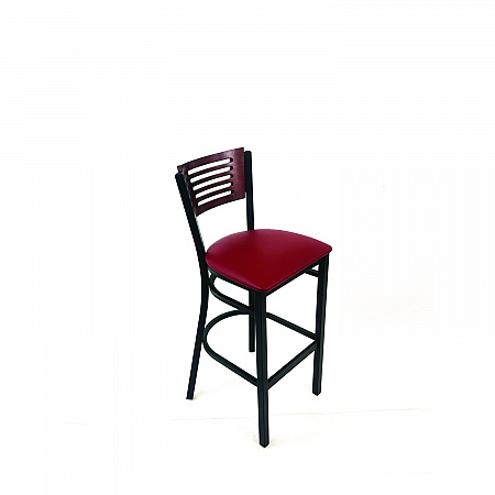 Jones River Series Barstool, Supports Up to 300 lb, 28.5