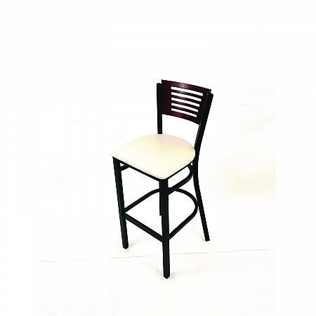 Jones River Series Barstool, Supports Up to 300 lb, 28.5