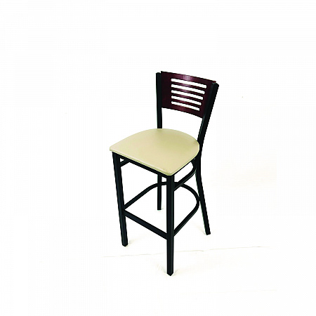 Jones River Series Barstool, Supports Up to 300 lb, 28.5