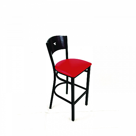 Liberty Series Barstool, Supports Up to 300 lb, 28.5