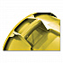 Vented Round Brute Container, 20 gal, Plastic, Yellow (2620YEL)