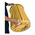Vented Round Brute Container, 20 gal, Plastic, Yellow (2620YEL)