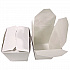 Food Pail, 16 oz, 3.63 x 3 x 3.5, White, Paper, 400/Carton (3103016)