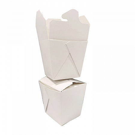 Food Pail, 16 oz, 3.63 x 3 x 3.5, White, Paper, 400/Carton (3103016)
