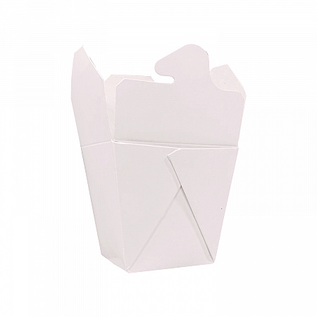 Food Pail, 32 oz, 4 x 3.69 x 4.55, White, Paper, 400/Carton (3103032)