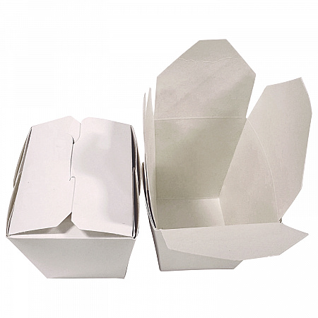 Food Pail, 26 oz, 3.63 x 3 x 3.5, White, Paper, 400/Carton (3103026)