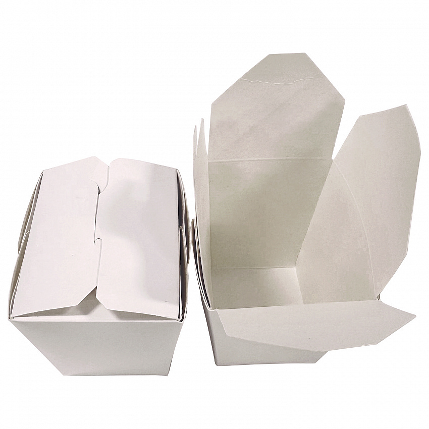 Food Pail, 26 oz, 3.63 x 3 x 3.5, White, Paper, 400/Carton (3103026)