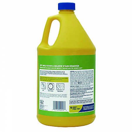 Mold Stain and Mildew Stain Remover, 1 gal Bottle (ZUMILDEW128E)