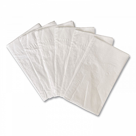 Dinner Napkins, 2-Ply, 14.5 x 16.5, White, 150/Pack, 20 Packs/Carton (15X17DINW)