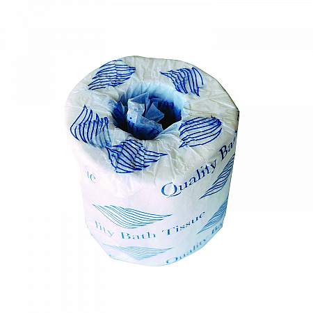 Standard Bath Tissue, Wrapped, Septic Safe, 2-Ply, White, 300 Sheets/Roll, 96 Rolls/Carton (999B)