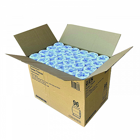Standard Bath Tissue, Wrapped, Septic Safe, 2-Ply, White, 300 Sheets/Roll, 96 Rolls/Carton (999B)