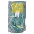 Boardwalk Super Loop Wet Mop Head, Cotton/Synthetic Fiber, 5" Headband, Small Size, Green, 12/Carton (501GN)