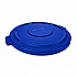 BRUTE Self-Draining Flat Top Lid for 55 gal Round Brute Containers, 26.75