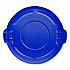 BRUTE Self-Draining Flat Top Lid for 55 gal Round Brute Containers, 26.75