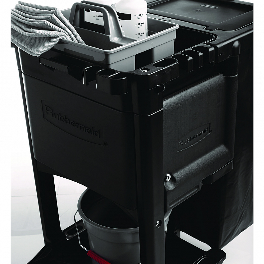 Cleaning Cart Locking Door Kit, Black (1861443)