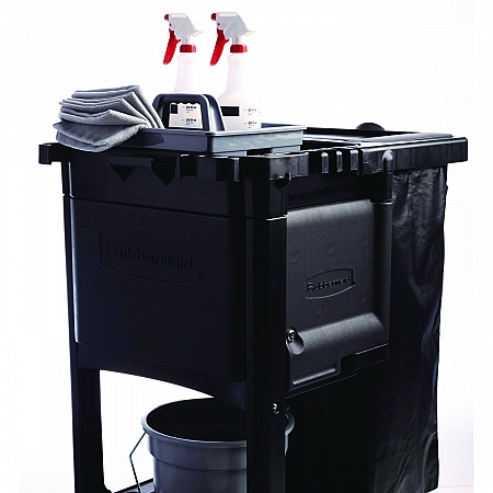 Cleaning Cart Locking Door Kit, Black (1861443)