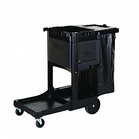 Cleaning Cart Locking Door Kit, Black (1861443)