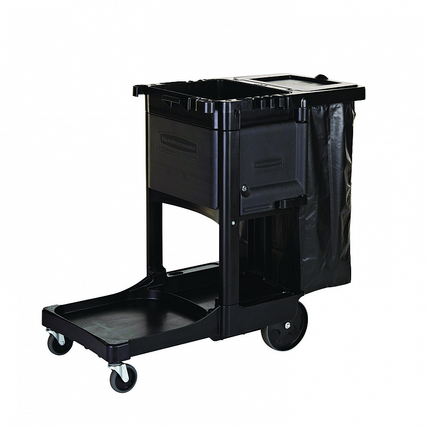 Cleaning Cart Locking Door Kit, Black (1861443)