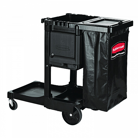 Cleaning Cart Locking Door Kit, Black (1861443)