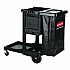Cleaning Cart Locking Door Kit, Black (1861443)