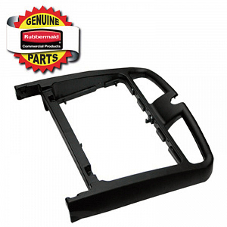 Handle for Janitorial Cleaning Cart, Plastic, Black (9T73L5)