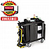 Hardware Kit for Rubbermaid Full Size Housekeeping Carts, Metal, Gray (6189L1)