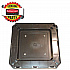 Base for 35 gal Landmark Series Container, 26 x 26 x 2, Sable (FG3975L2SBLE)