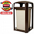 Base for 35 gal Landmark Series Container, 26 x 26 x 2, Sable (FG3975L2SBLE)