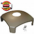 Dome Top with Hole for Landmark Series Waste Receptacle, 26