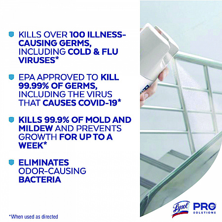 Disinfectant Spray To Go, Crisp Linen Scent, 1.5 oz Aerosol Spray, 12/Carton (99923CT)