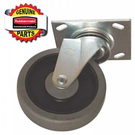 5-Inch Swivel Caster, Gray (9T15L1)
