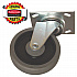 5-Inch Swivel Caster, Gray (9T15L1)