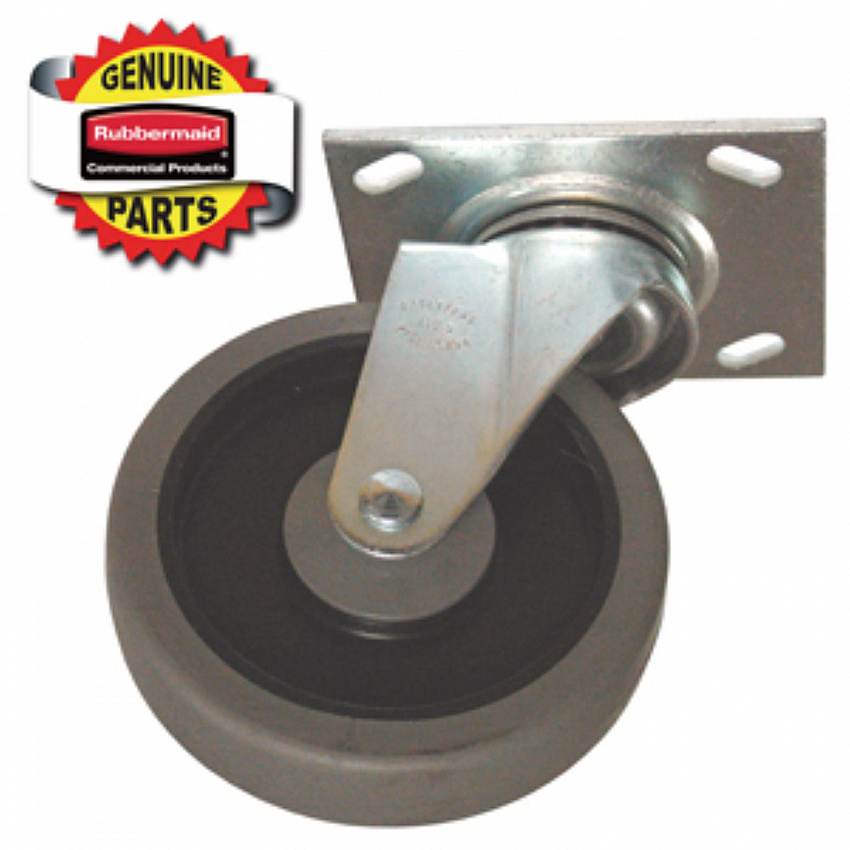 5-Inch Swivel Caster, Gray (9T15L1)