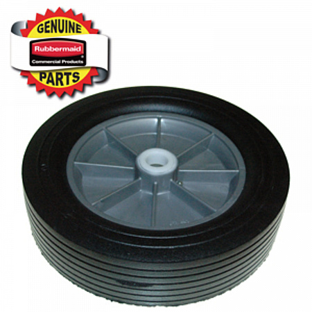 12-Inch Wheel for 1.5 Cu Yd Standard Duty Tilt Truck, Black (FG1025L60000)