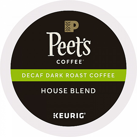 House Blend Decaf K-Cups, 22/Box (6544)