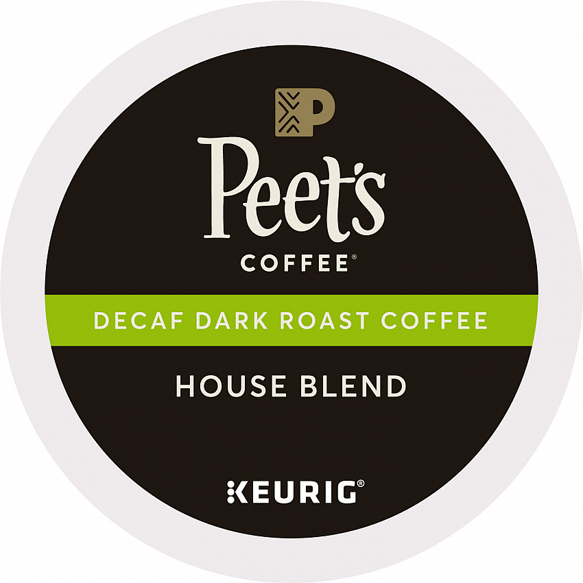 House Blend Decaf K-Cups, 22/Box (6544)