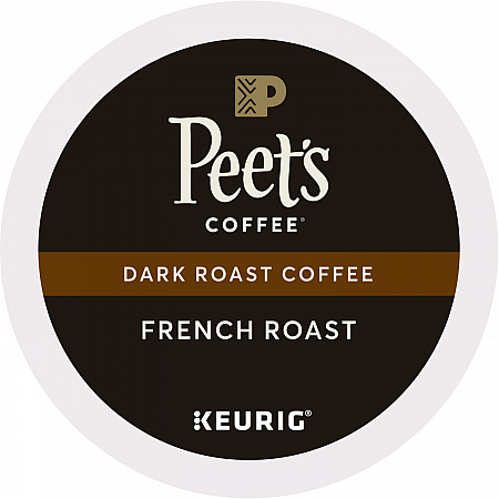 French Roast Coffee K-Cups, 22/Box (6545)