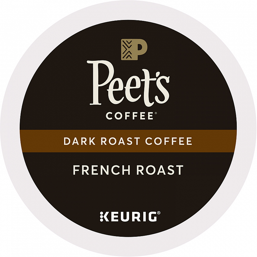 French Roast Coffee K-Cups, 22/Box (6545)