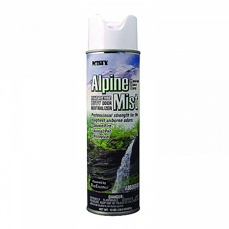 Hand-Held Odor Neutralizer, Alpine Mist, 10 oz Aerosol Spray, 12/Carton (1039394)