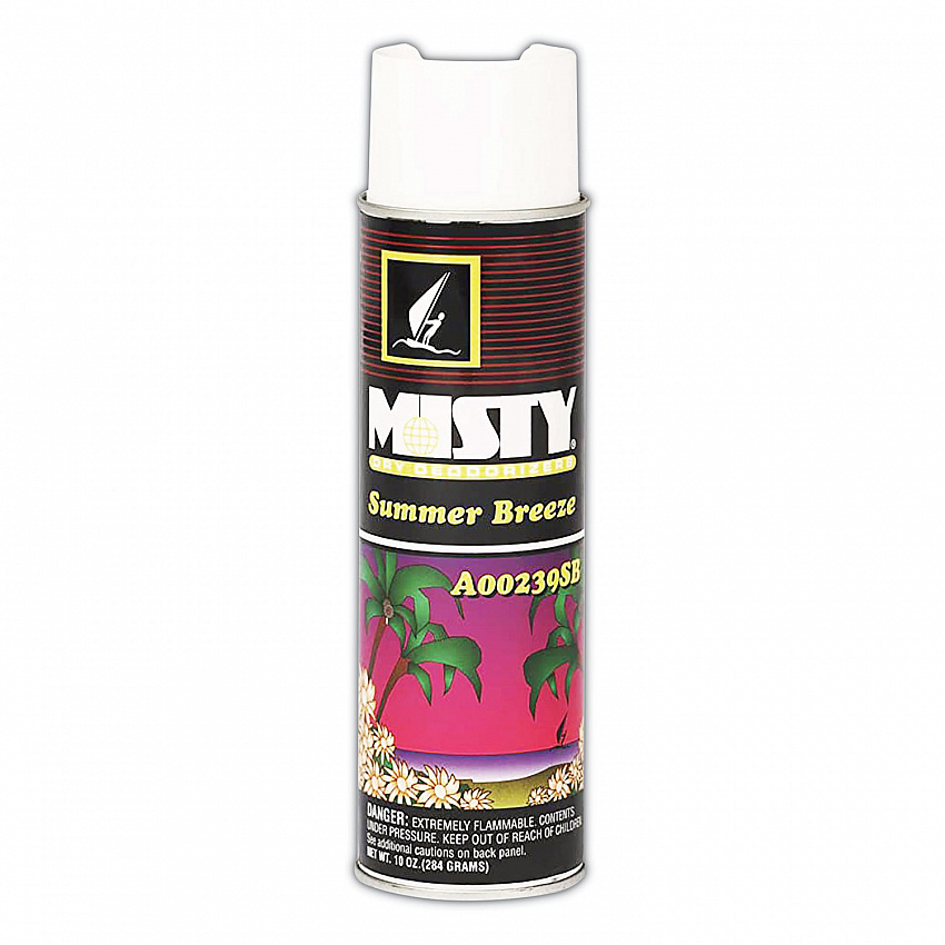 Handheld Air Deodorizer, Summer Breeze, 10 oz Aerosol Spray, 12/Carton (1001868)